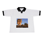 Premier Range Tee Shirt-Button neck Tee Shirts